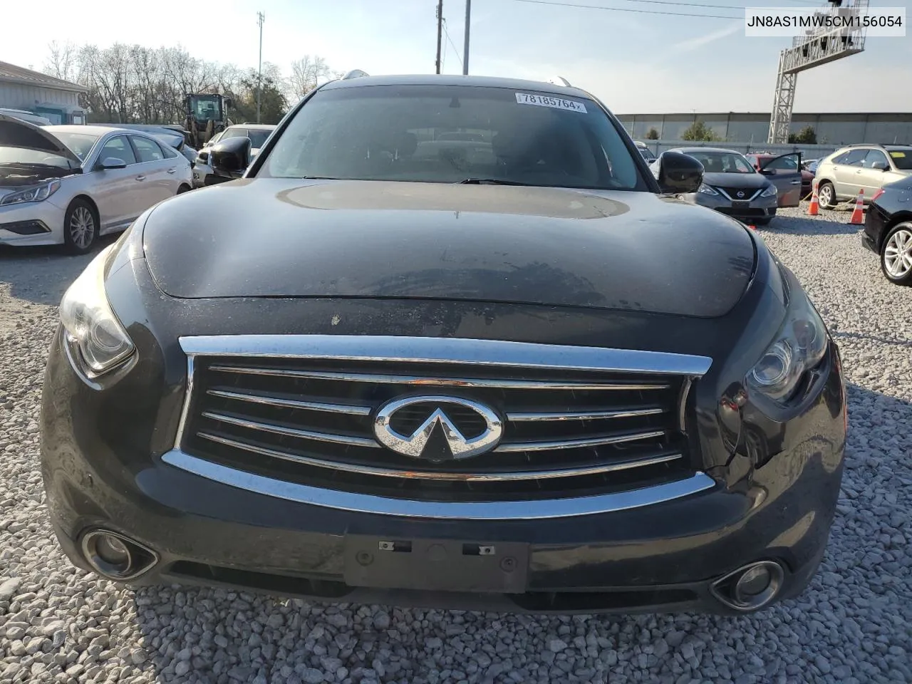 2012 Infiniti Fx35 VIN: JN8AS1MW5CM156054 Lot: 78185764