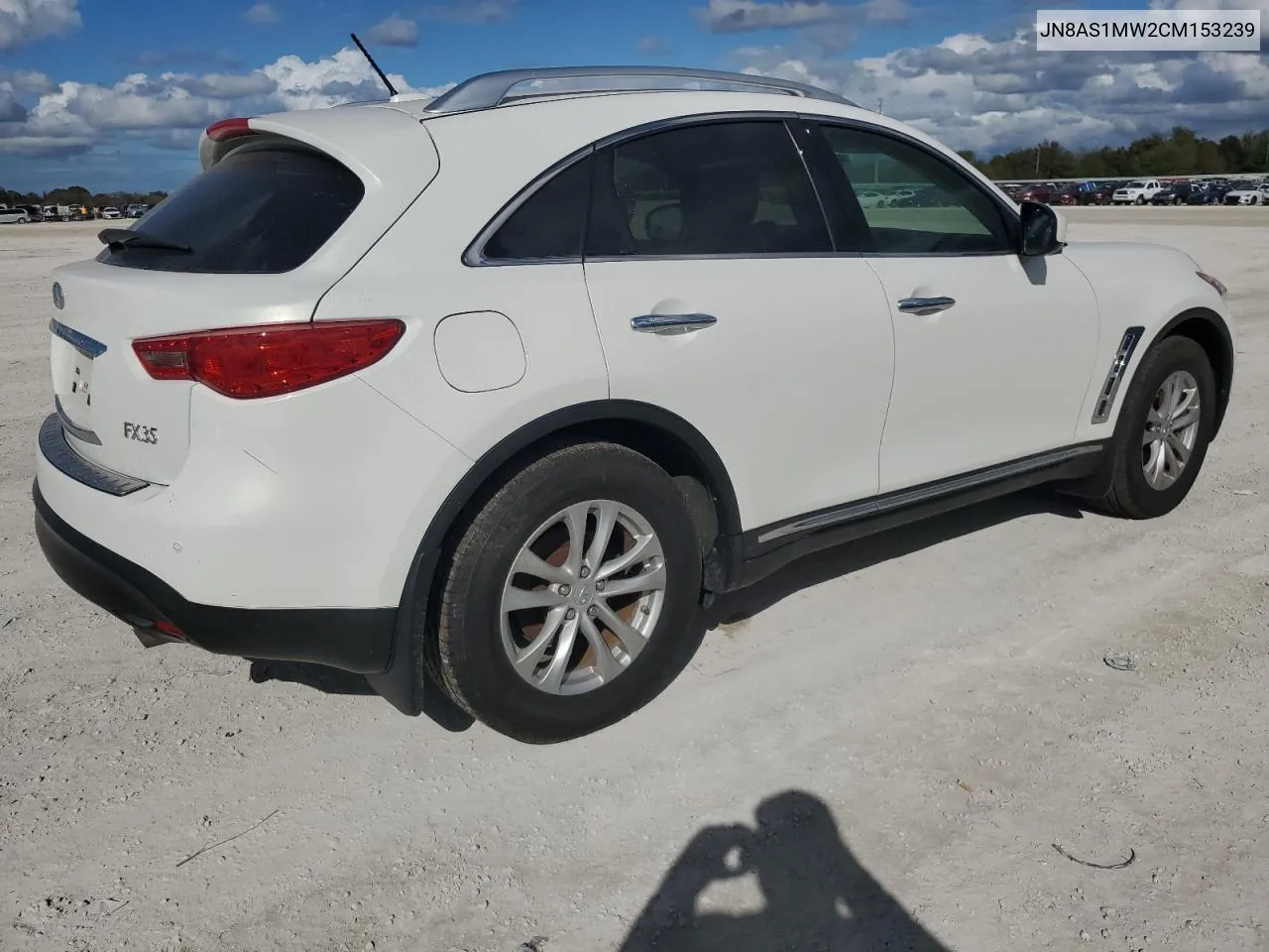 2012 Infiniti Fx35 VIN: JN8AS1MW2CM153239 Lot: 78983724