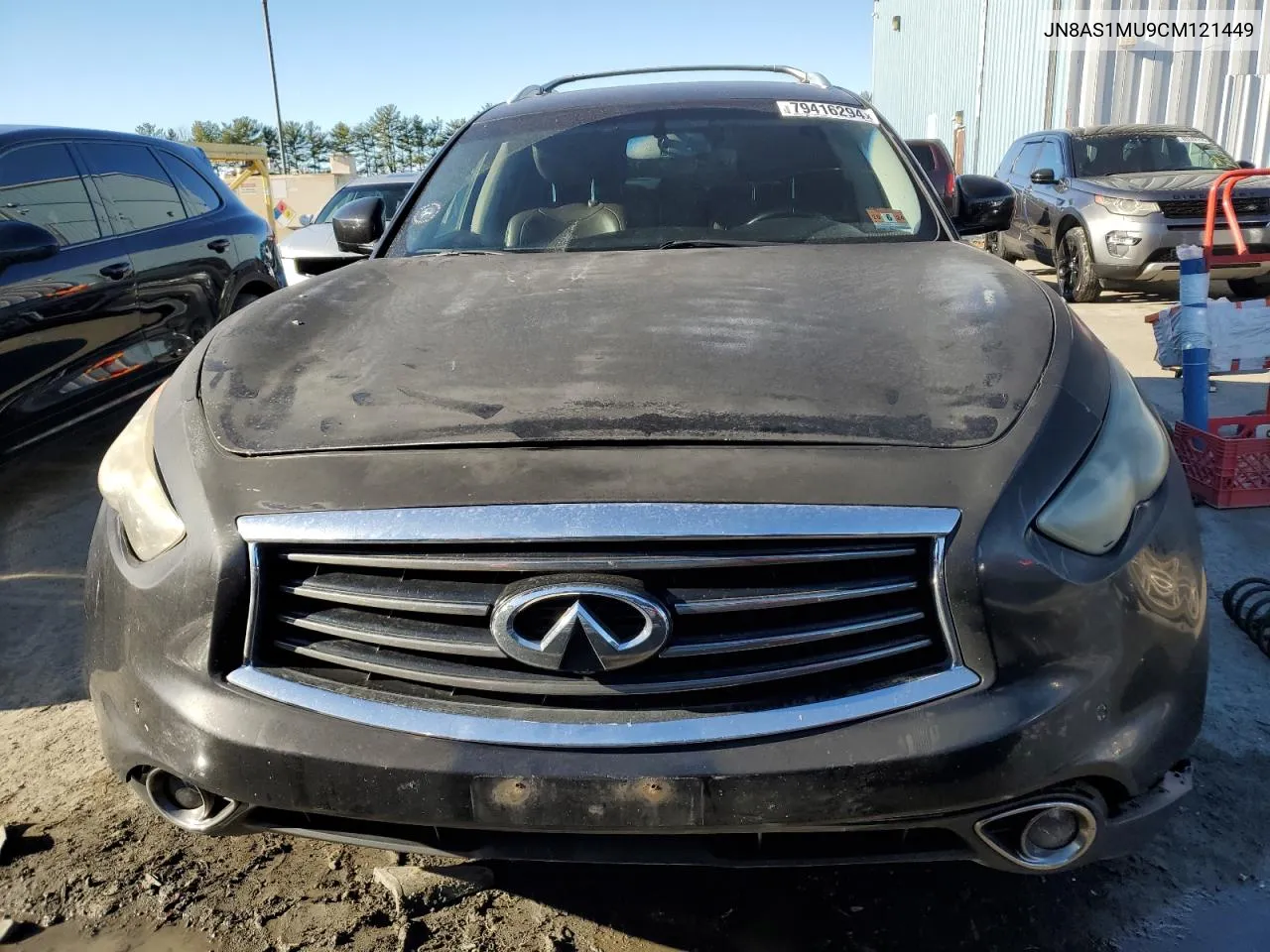 2012 Infiniti Fx35 VIN: JN8AS1MU9CM121449 Lot: 79416294