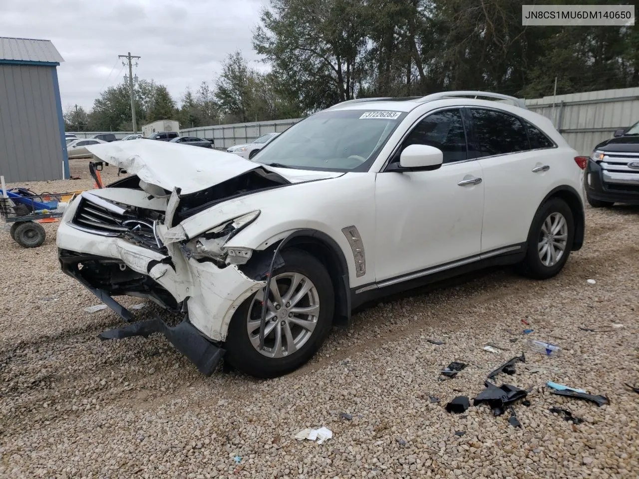 2013 Infiniti Fx37 VIN: JN8CS1MU6DM140650 Lot: 37226283