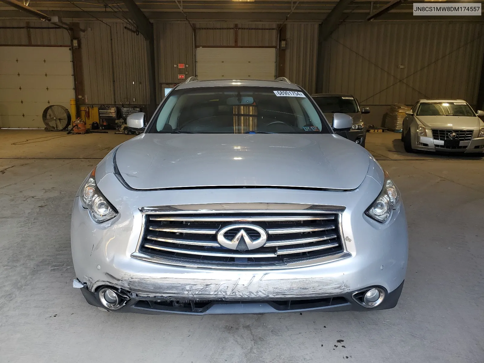 2013 Infiniti Fx37 VIN: JN8CS1MW8DM174557 Lot: 68901754