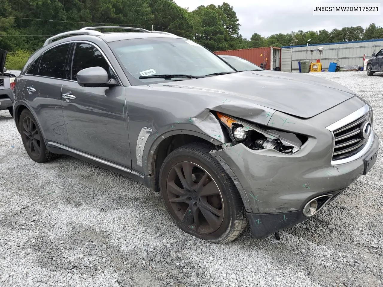 2013 Infiniti Fx37 VIN: JN8CS1MW2DM175221 Lot: 69116554