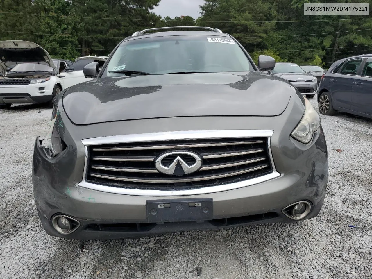 2013 Infiniti Fx37 VIN: JN8CS1MW2DM175221 Lot: 69116554