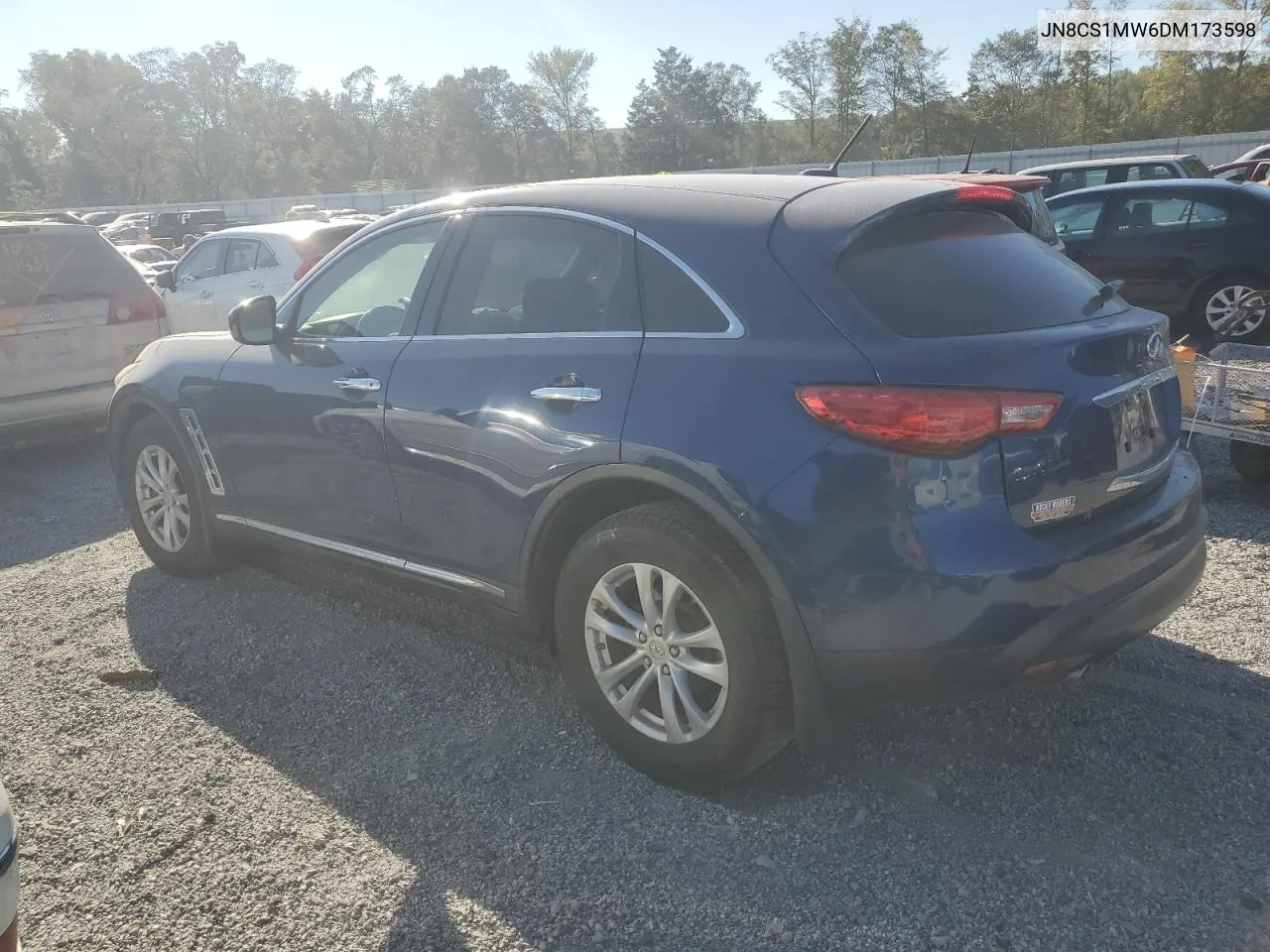 JN8CS1MW6DM173598 2013 Infiniti Fx37