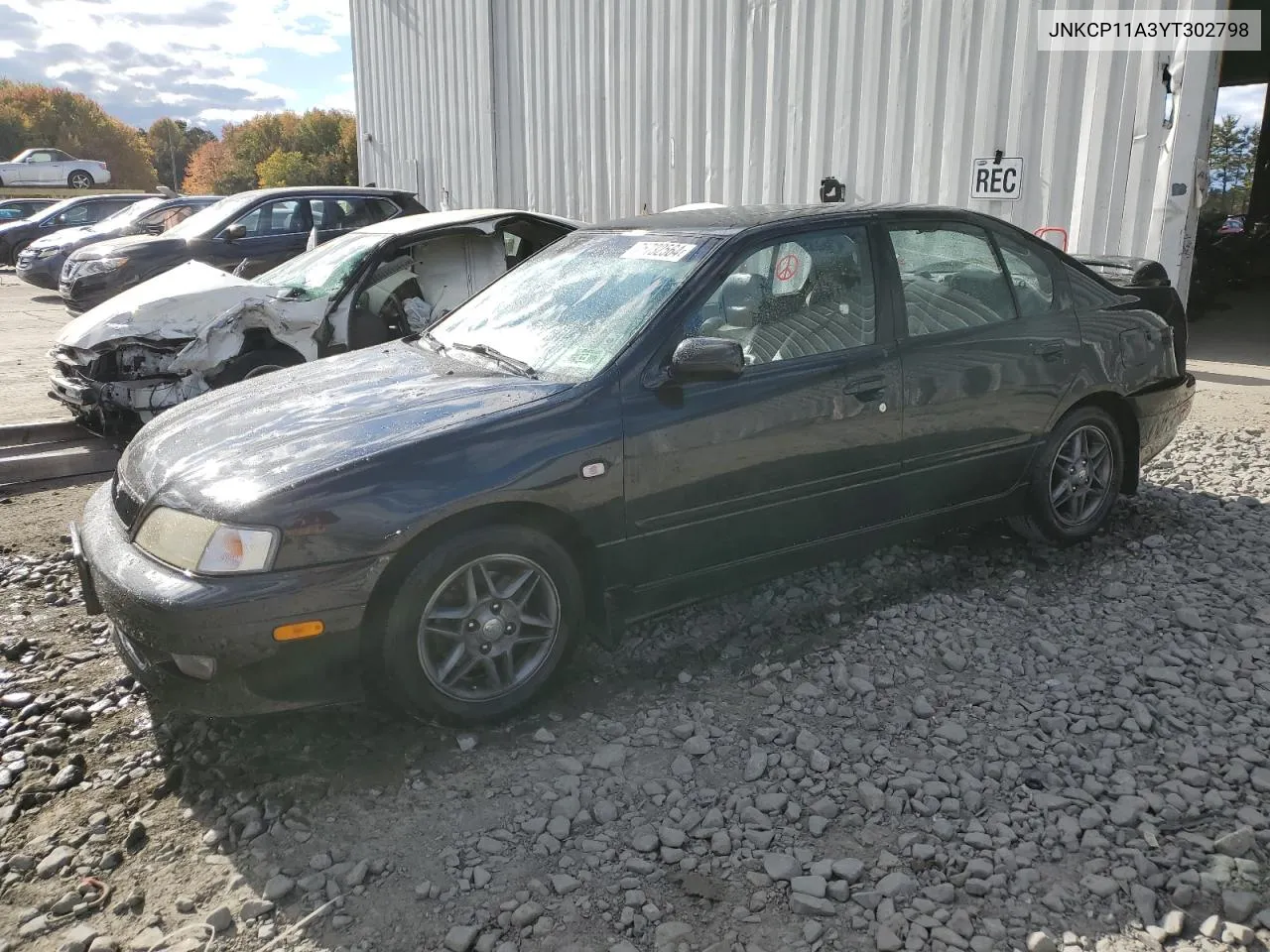 2000 Infiniti G20 VIN: JNKCP11A3YT302798 Lot: 75732564