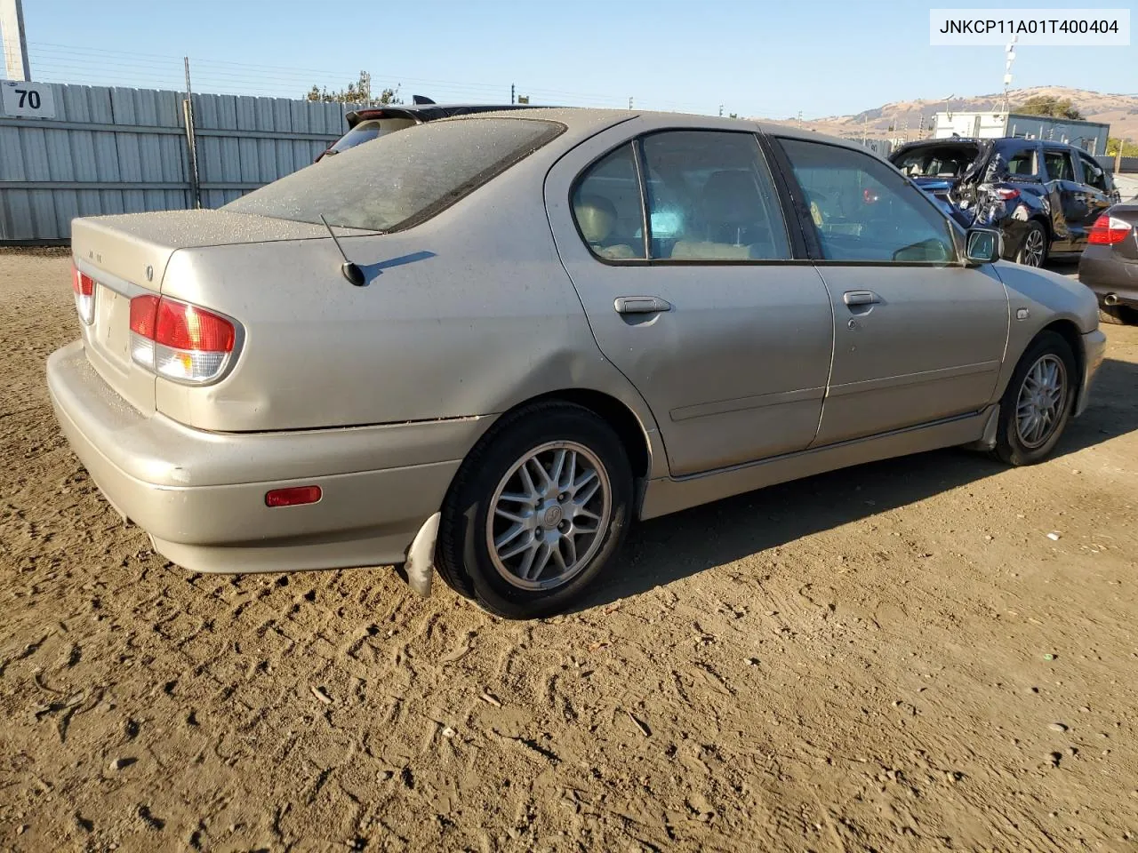 2001 Infiniti G20 VIN: JNKCP11A01T400404 Lot: 69899274