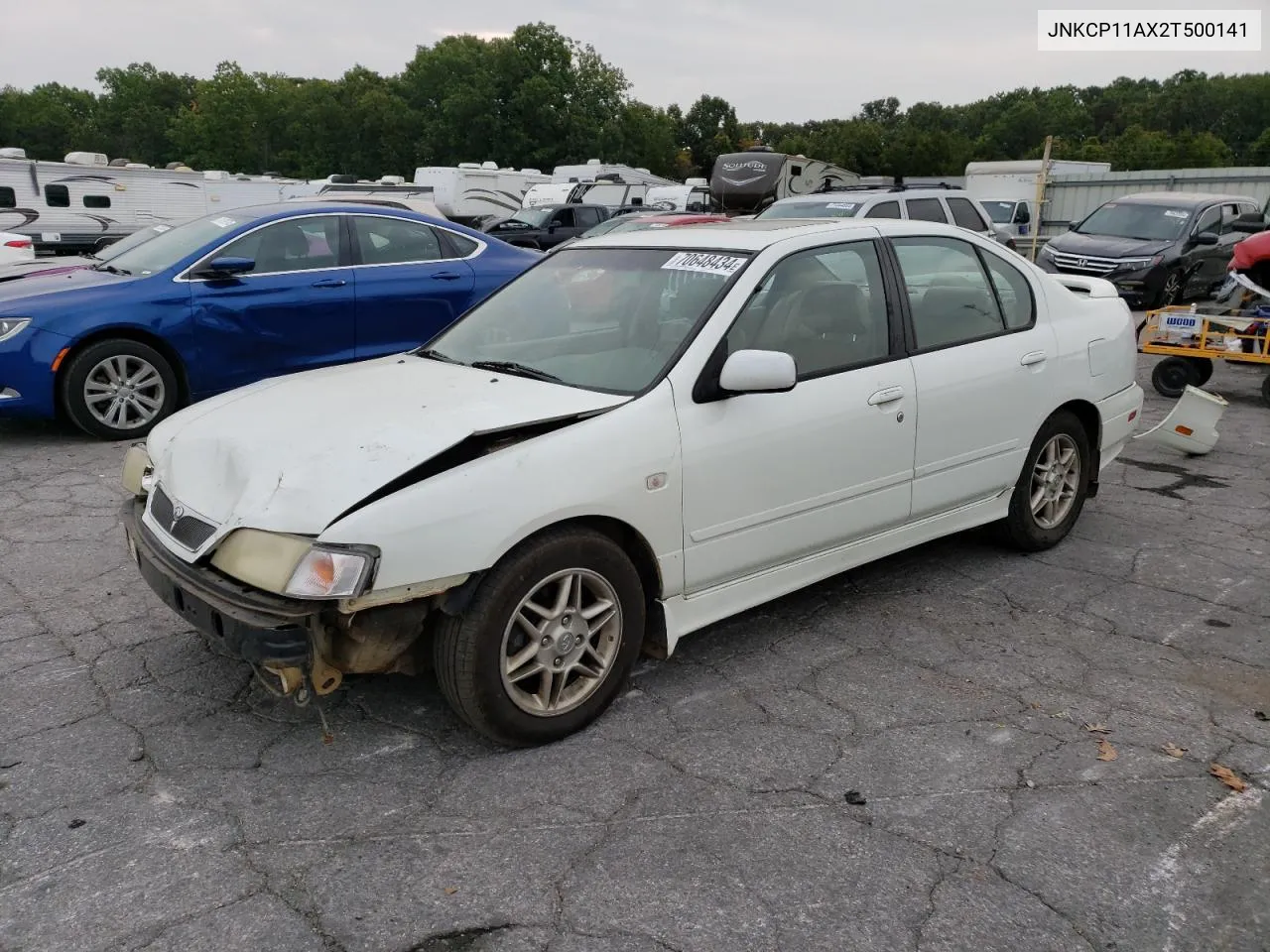 2002 Infiniti G20 VIN: JNKCP11AX2T500141 Lot: 70648434