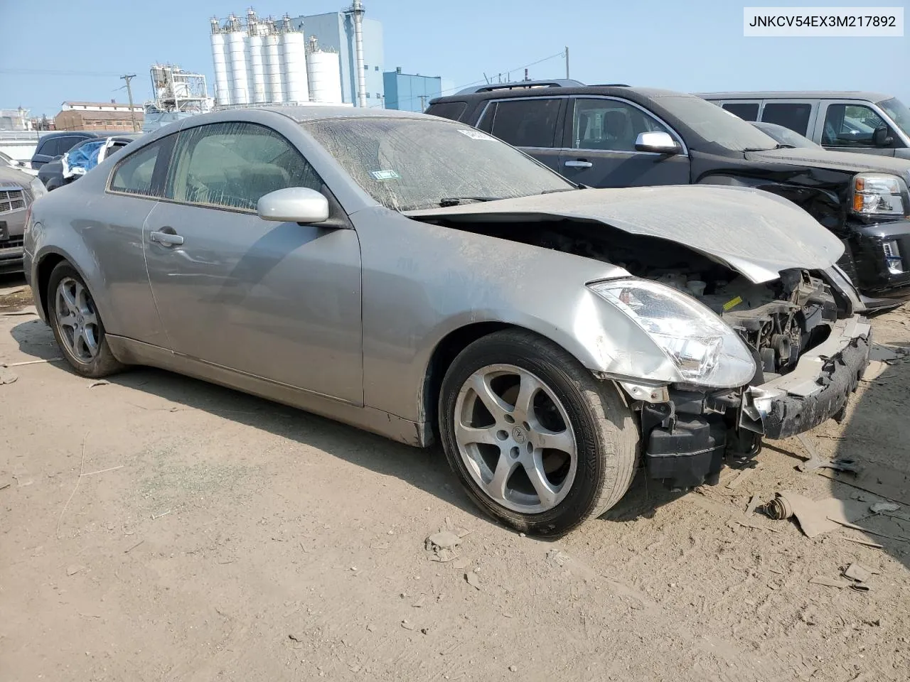 2003 Infiniti G35 VIN: JNKCV54EX3M217892 Lot: 64859184