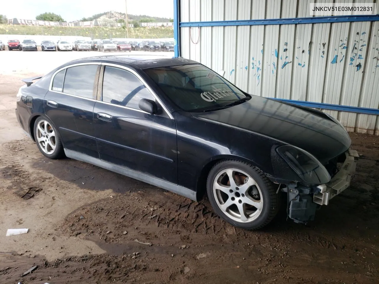 2003 Infiniti G35 VIN: JNKCV51E03M012831 Lot: 70963634