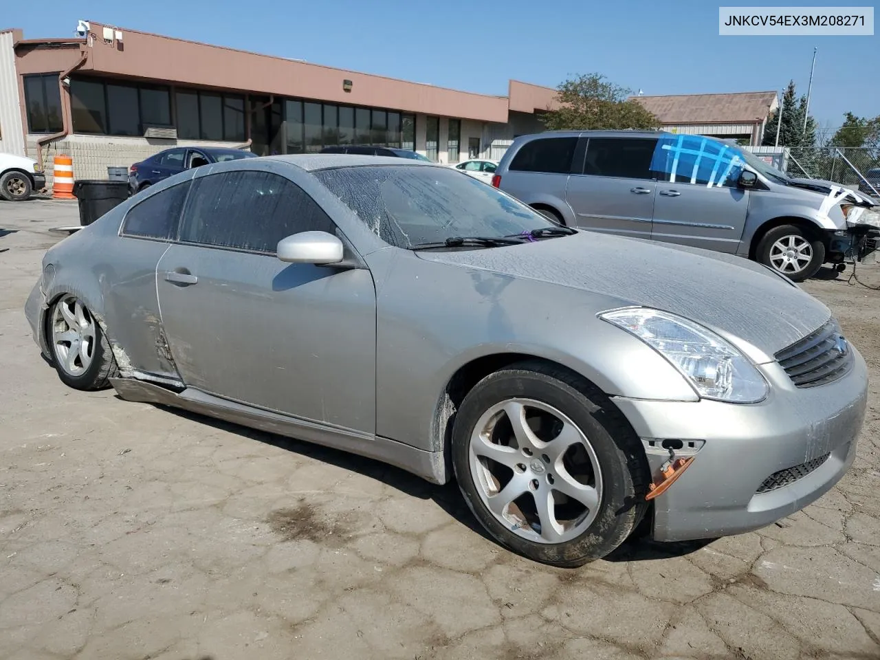 2003 Infiniti G35 VIN: JNKCV54EX3M208271 Lot: 71851904