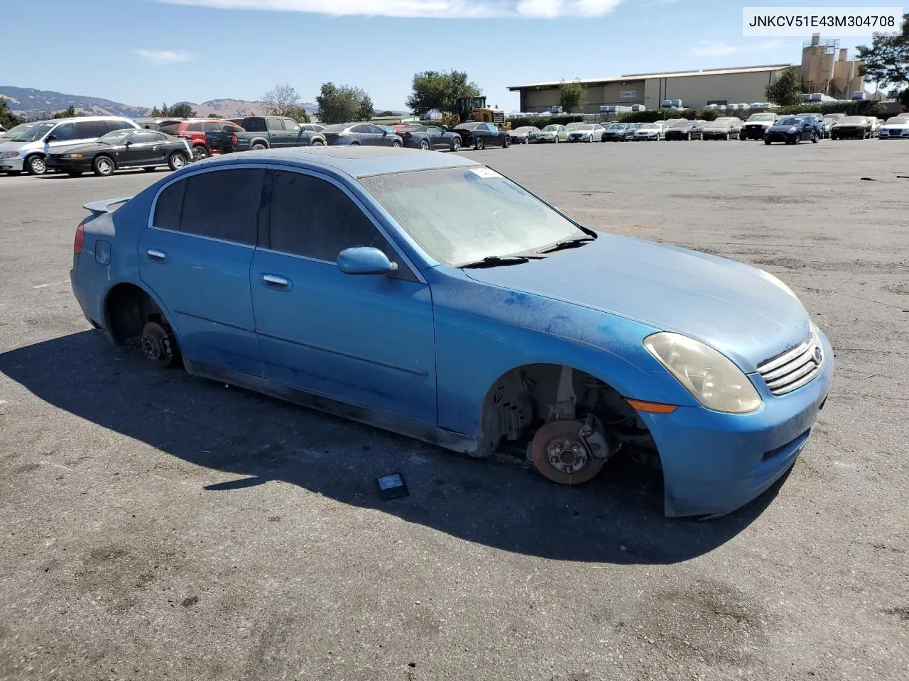 JNKCV51E43M304708 2003 Infiniti G35