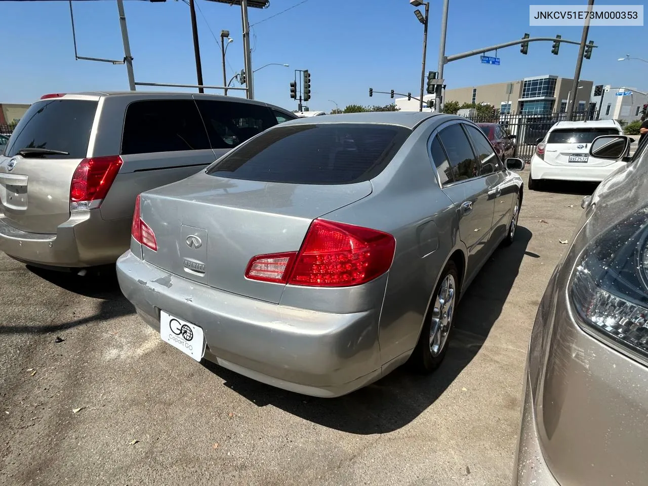 JNKCV51E73M000353 2003 Infiniti G35