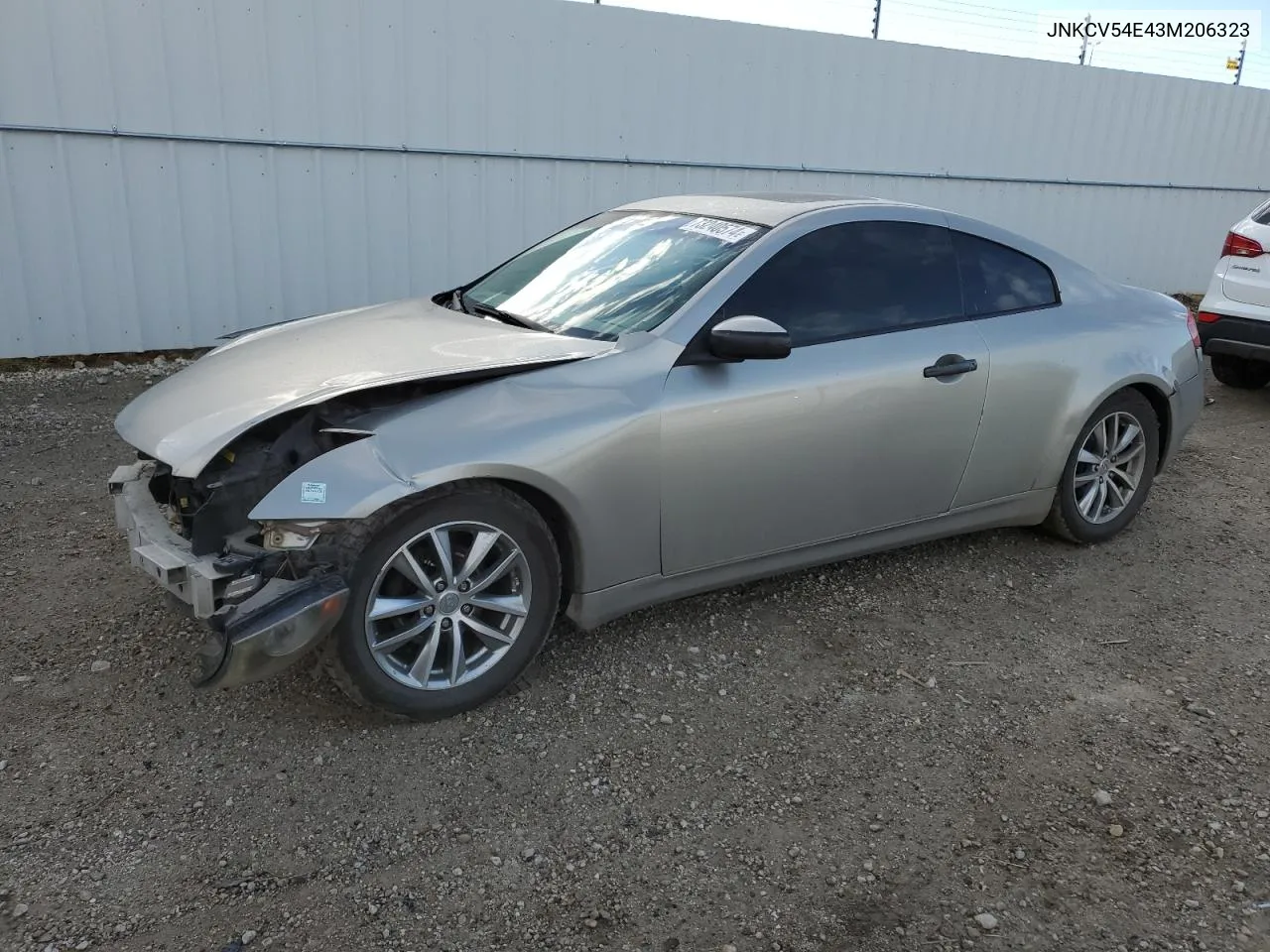 2003 Infiniti G35 VIN: JNKCV54E43M206323 Lot: 73240574