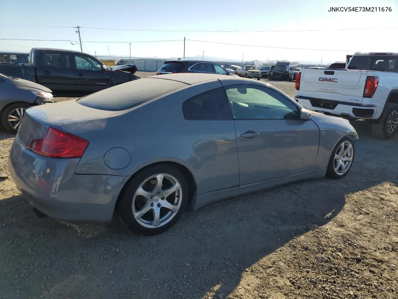 2003 Infiniti G35 VIN: JNKCV54E73M211676 Lot: 73602534