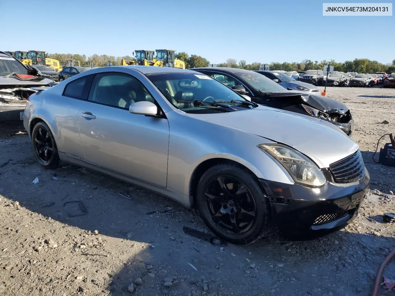 2003 Infiniti G35 VIN: JNKCV54E73M204131 Lot: 74387814