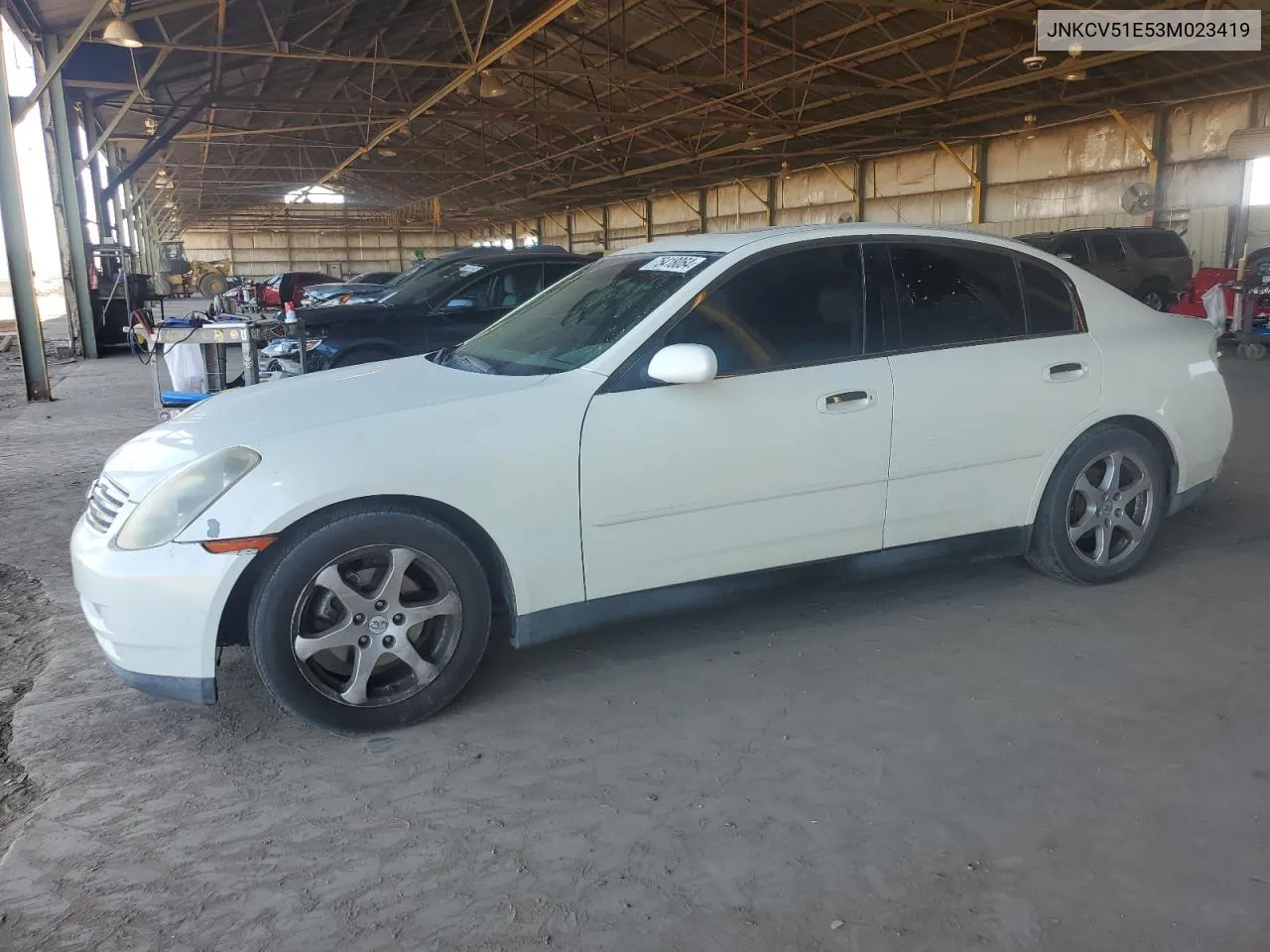 JNKCV51E53M023419 2003 Infiniti G35