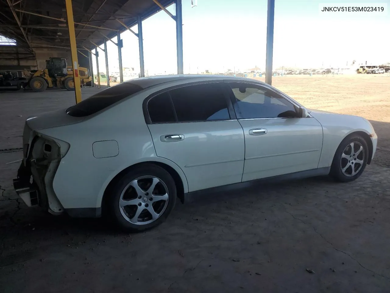 2003 Infiniti G35 VIN: JNKCV51E53M023419 Lot: 75418064