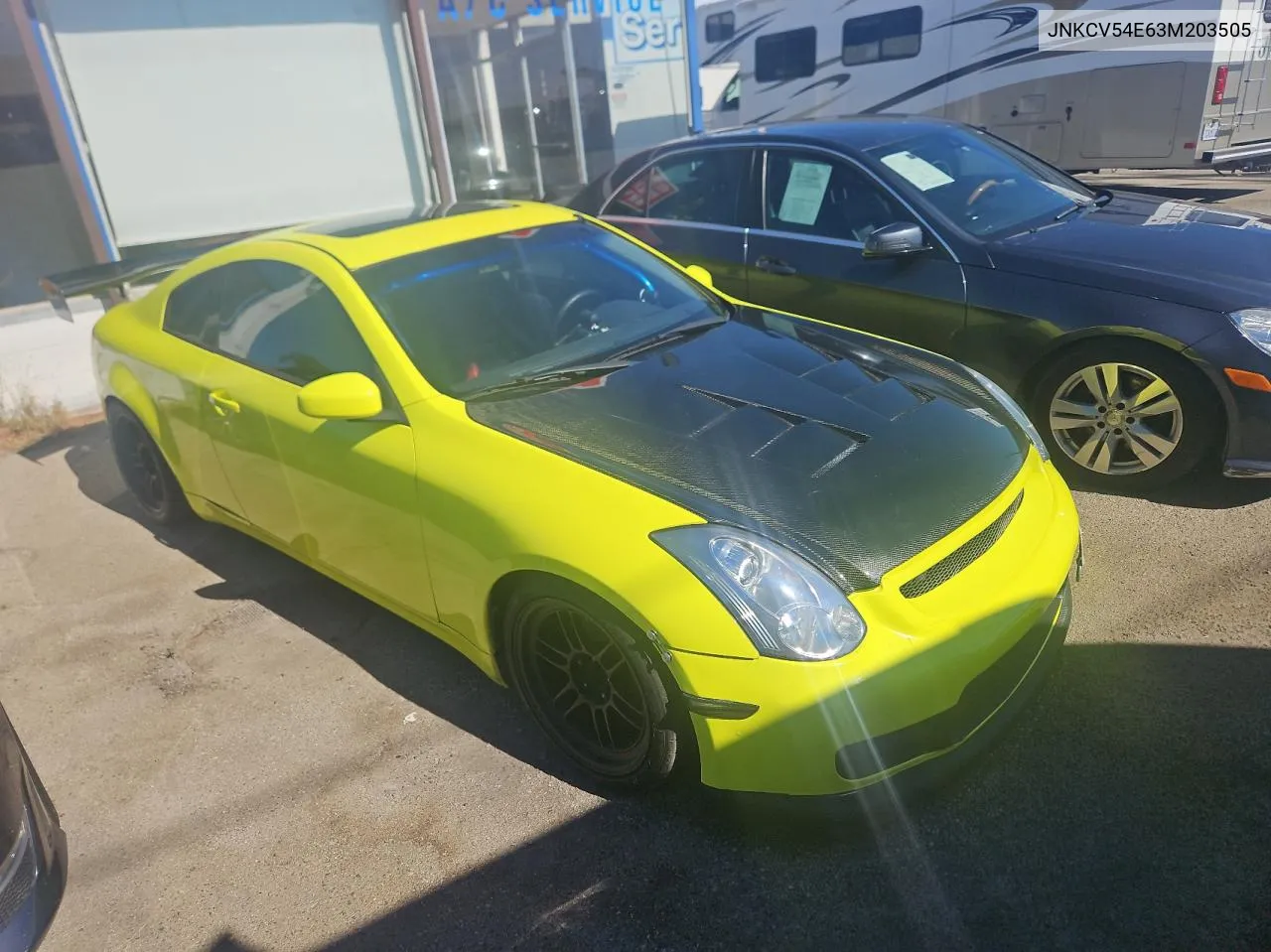 JNKCV54E63M203505 2003 Infiniti G35