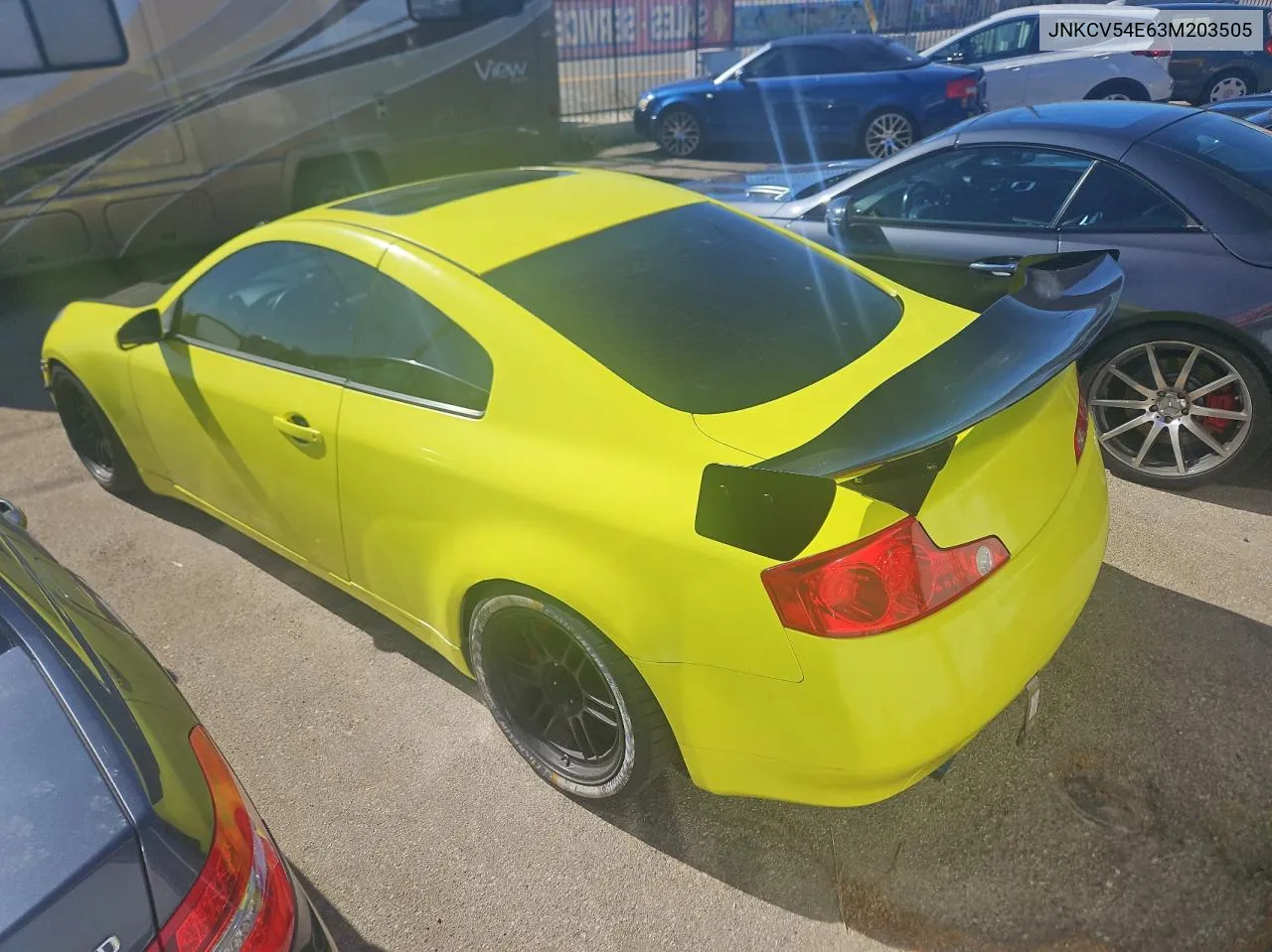 JNKCV54E63M203505 2003 Infiniti G35