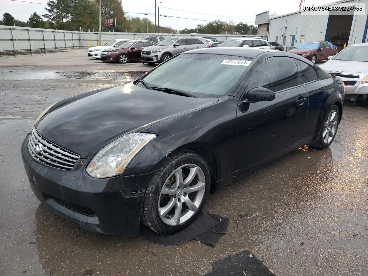 2003 Infiniti G35 VIN: JNKCV54EX3M224955 Lot: 79199644