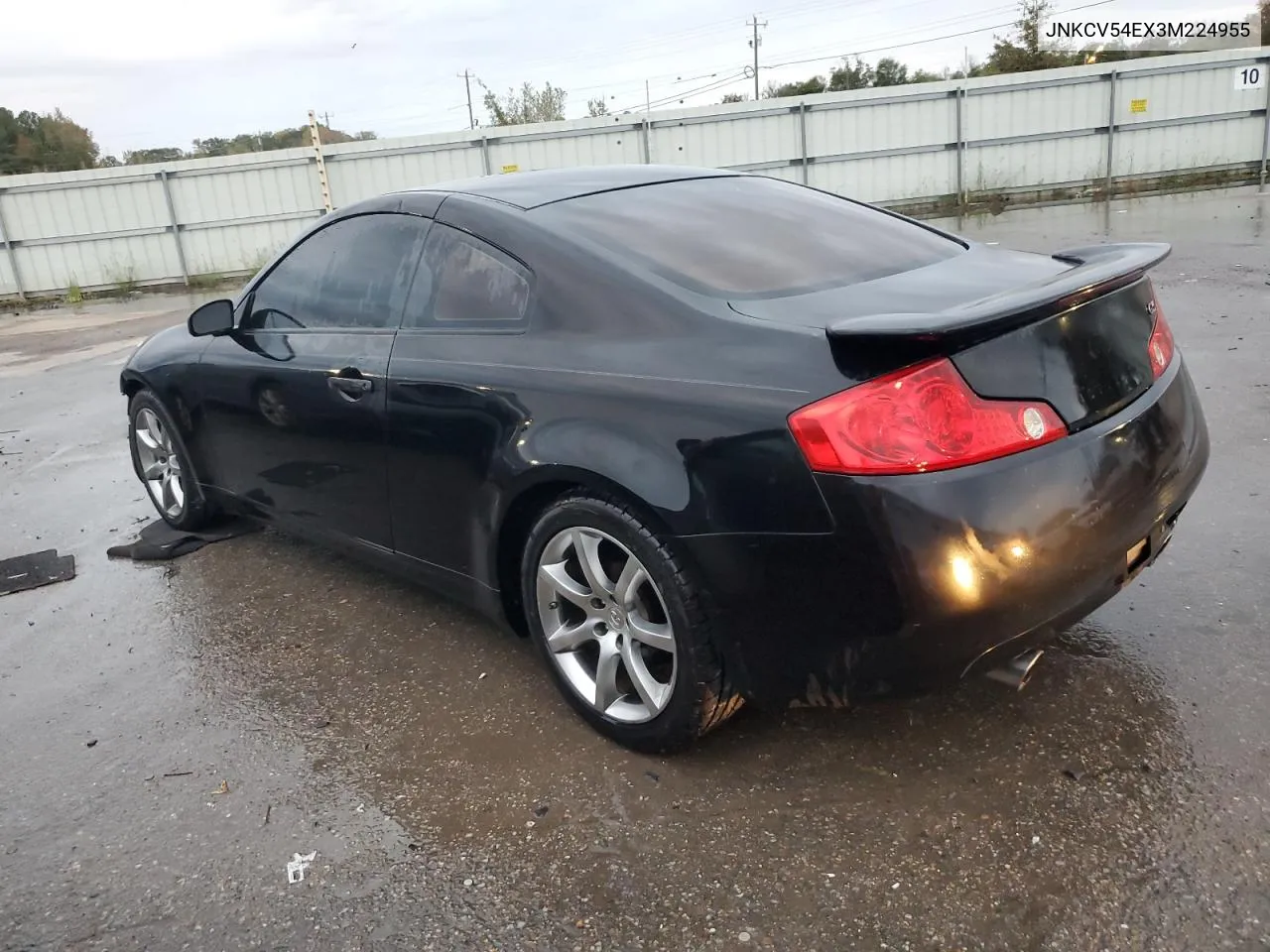 2003 Infiniti G35 VIN: JNKCV54EX3M224955 Lot: 79199644