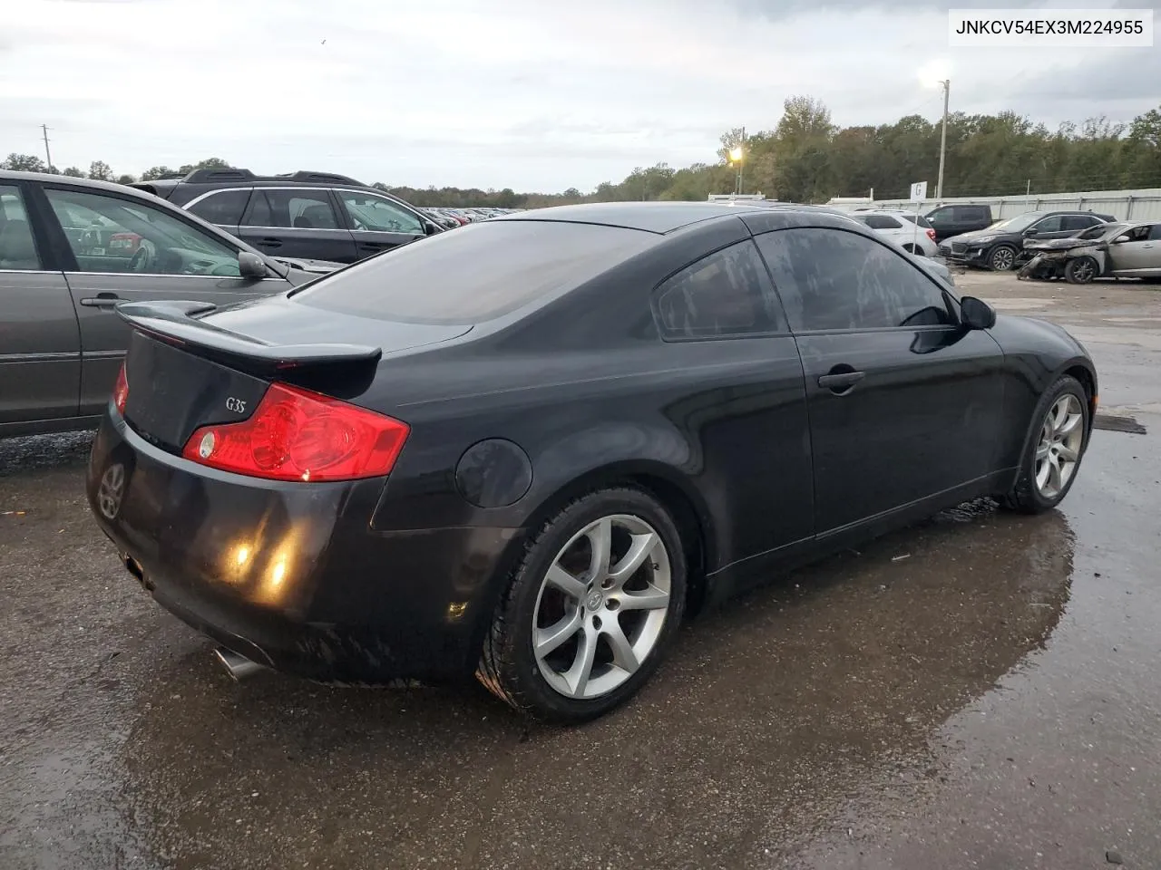 2003 Infiniti G35 VIN: JNKCV54EX3M224955 Lot: 79199644