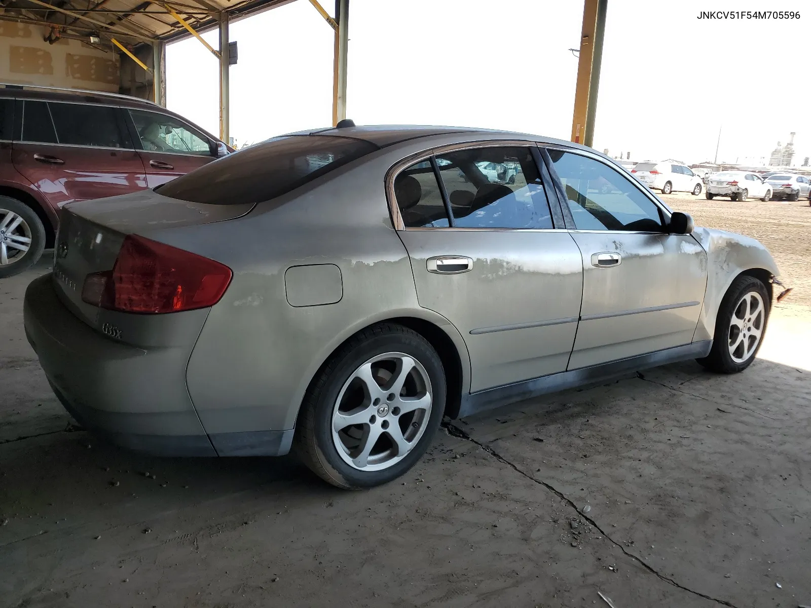 JNKCV51F54M705596 2004 Infiniti G35