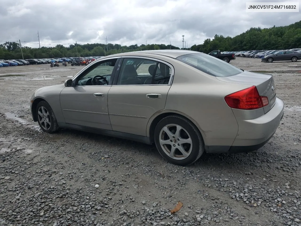 2004 Infiniti G35 VIN: JNKCV51F24M716832 Lot: 66197834