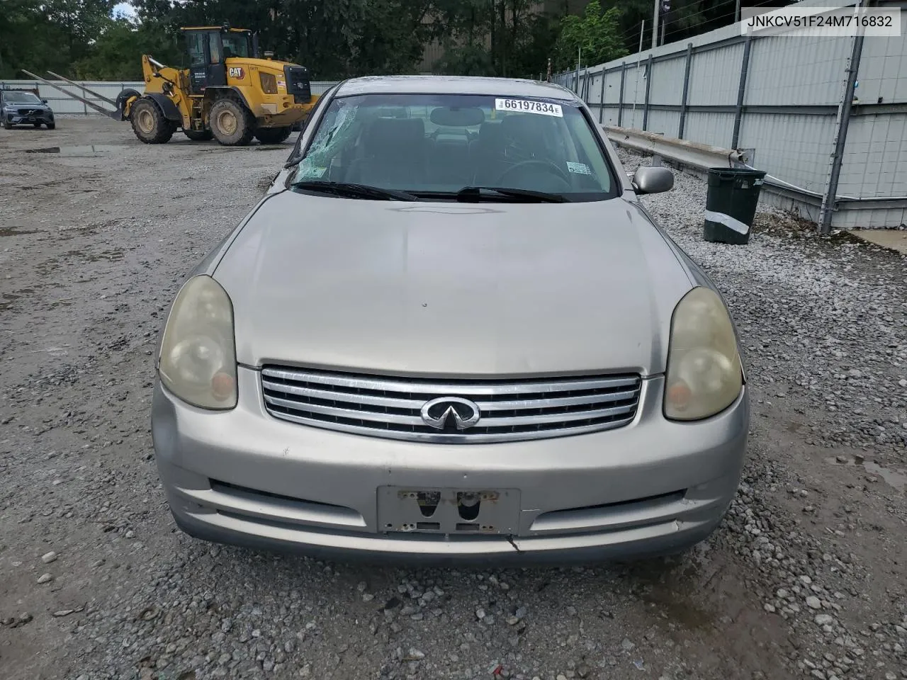 2004 Infiniti G35 VIN: JNKCV51F24M716832 Lot: 66197834