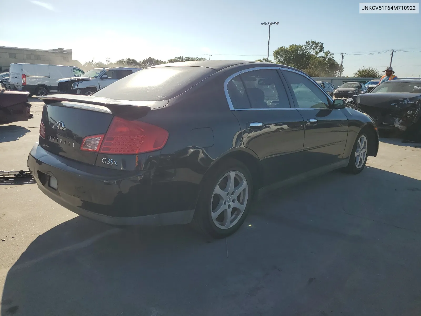 2004 Infiniti G35 VIN: JNKCV51F64M710922 Lot: 67578914