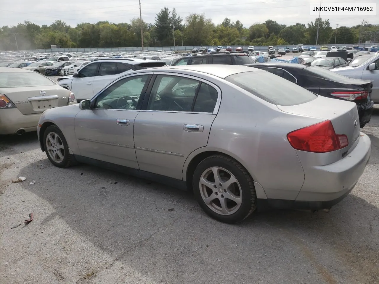 2004 Infiniti G35 VIN: JNKCV51F44M716962 Lot: 69282164