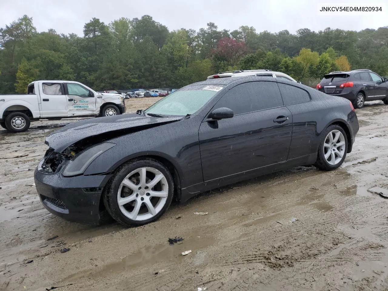 2004 Infiniti G35 VIN: JNKCV54E04M820934 Lot: 71806674