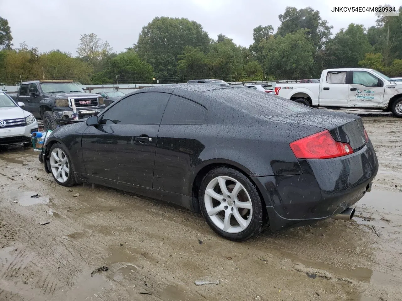 2004 Infiniti G35 VIN: JNKCV54E04M820934 Lot: 71806674