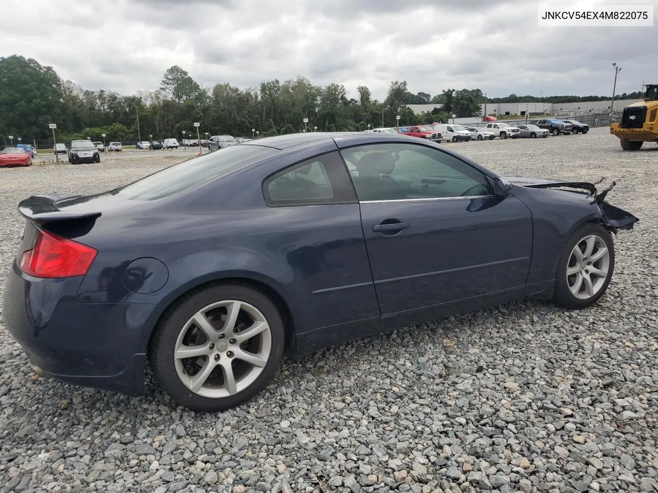 2004 Infiniti G35 VIN: JNKCV54EX4M822075 Lot: 71867254