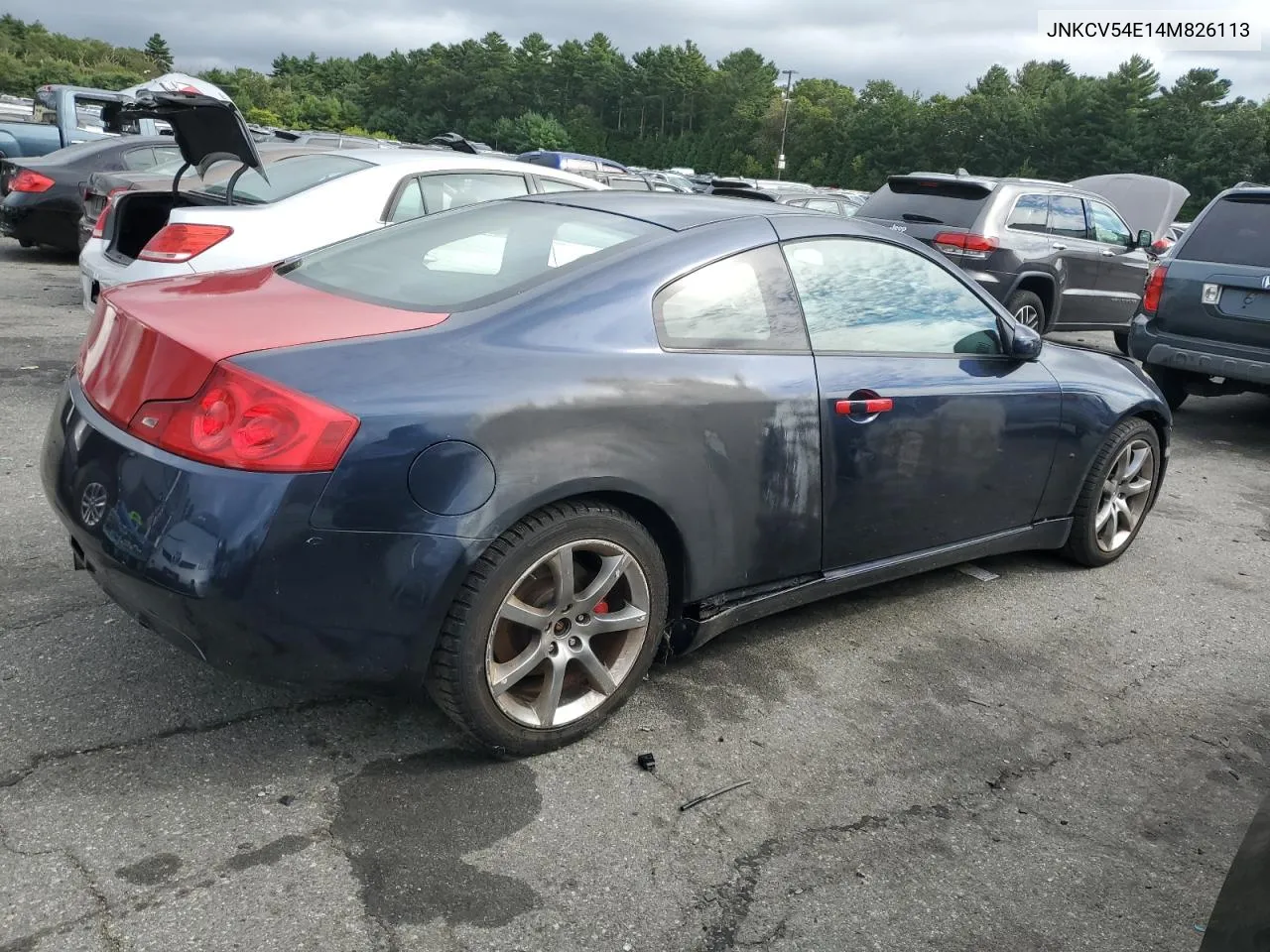 2004 Infiniti G35 VIN: JNKCV54E14M826113 Lot: 72052564