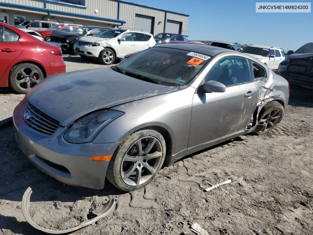 2004 Infiniti G35 VIN: JNKCV54E14M824300 Lot: 73834634