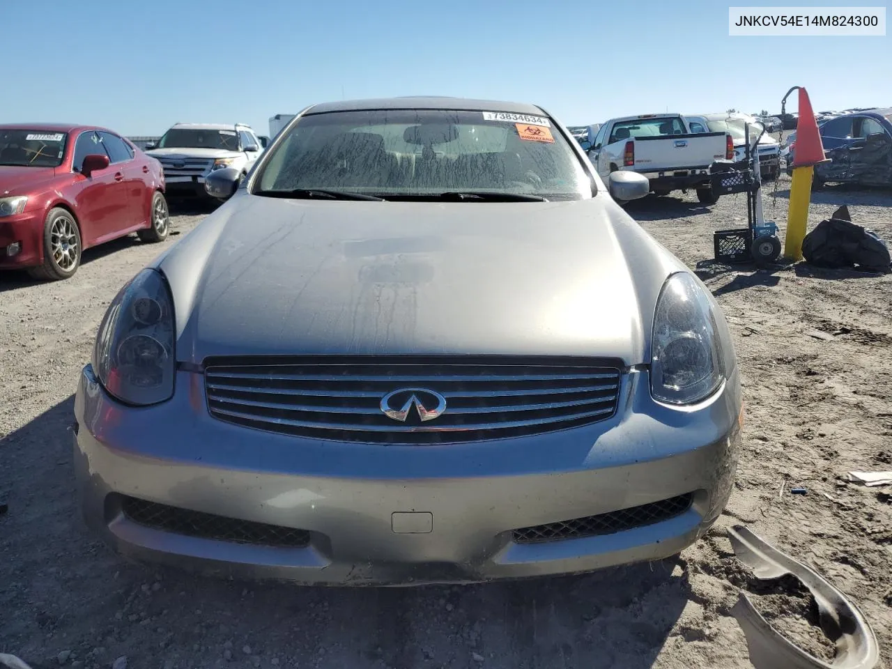 2004 Infiniti G35 VIN: JNKCV54E14M824300 Lot: 73834634