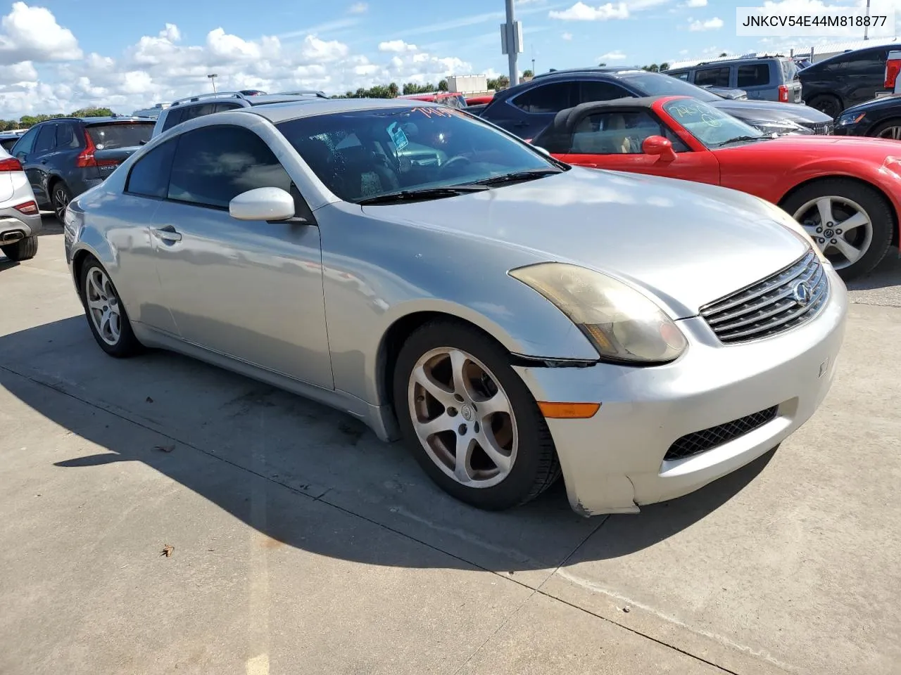 2004 Infiniti G35 VIN: JNKCV54E44M818877 Lot: 74137974