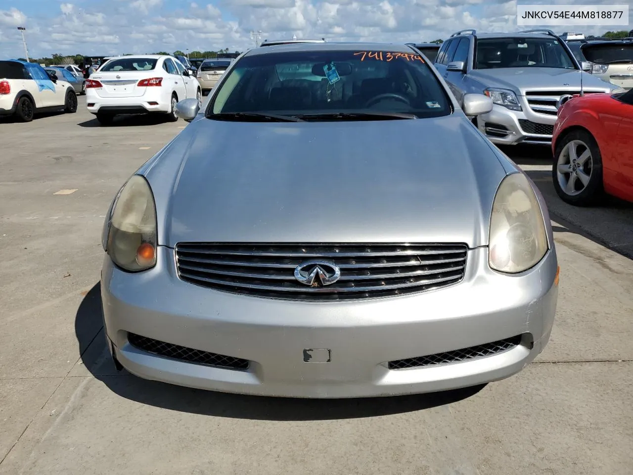 2004 Infiniti G35 VIN: JNKCV54E44M818877 Lot: 74137974