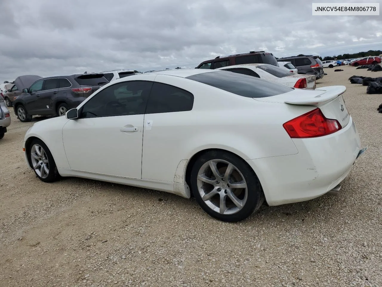 2004 Infiniti G35 VIN: JNKCV54E84M806778 Lot: 75052754