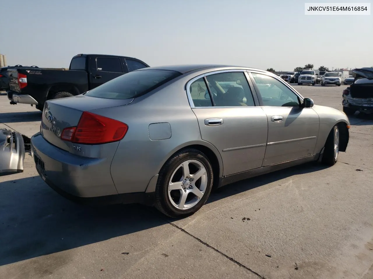 2004 Infiniti G35 VIN: JNKCV51E64M616854 Lot: 75179004