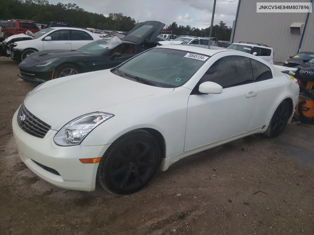 2004 Infiniti G35 VIN: JNKCV54E84M807896 Lot: 78845134