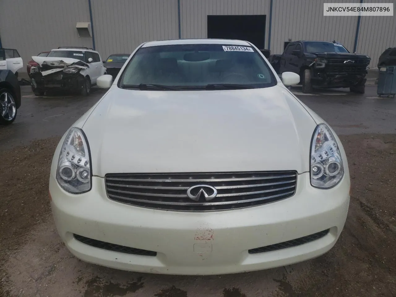 2004 Infiniti G35 VIN: JNKCV54E84M807896 Lot: 78845134