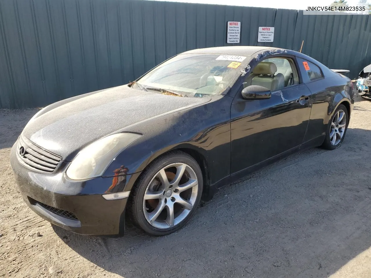 2004 Infiniti G35 VIN: JNKCV54E14M823535 Lot: 79451234