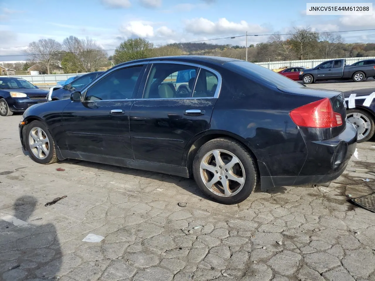 2004 Infiniti G35 VIN: JNKCV51E44M612088 Lot: 80024704