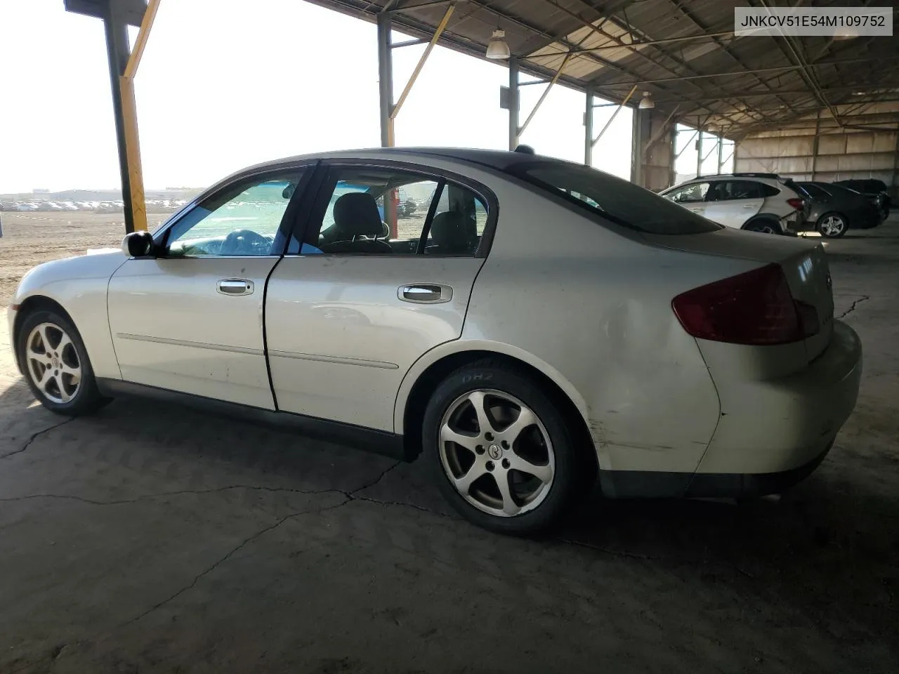 2004 Infiniti G35 VIN: JNKCV51E54M109752 Lot: 80677834