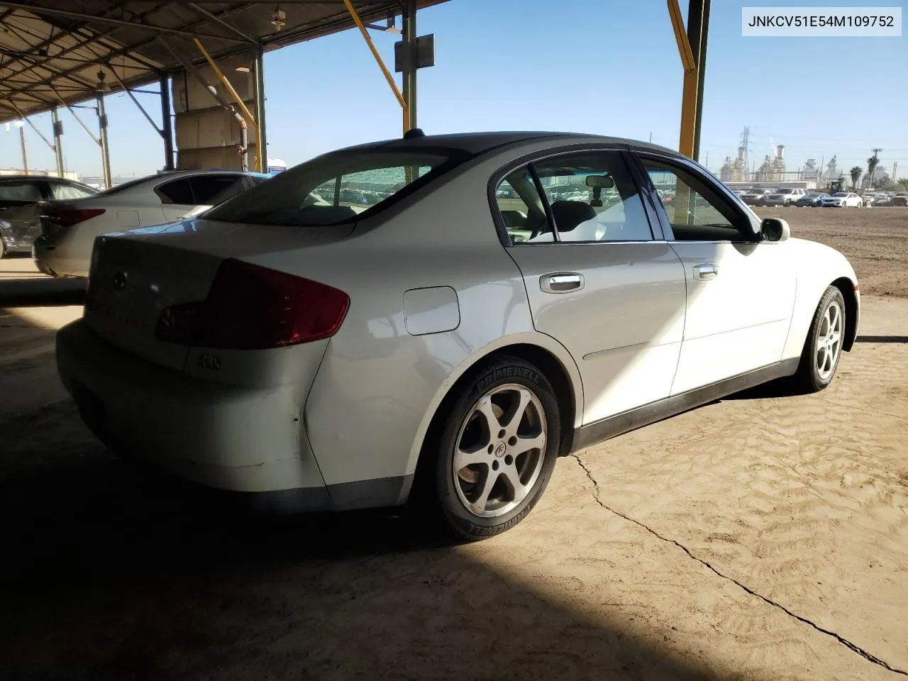 2004 Infiniti G35 VIN: JNKCV51E54M109752 Lot: 80677834