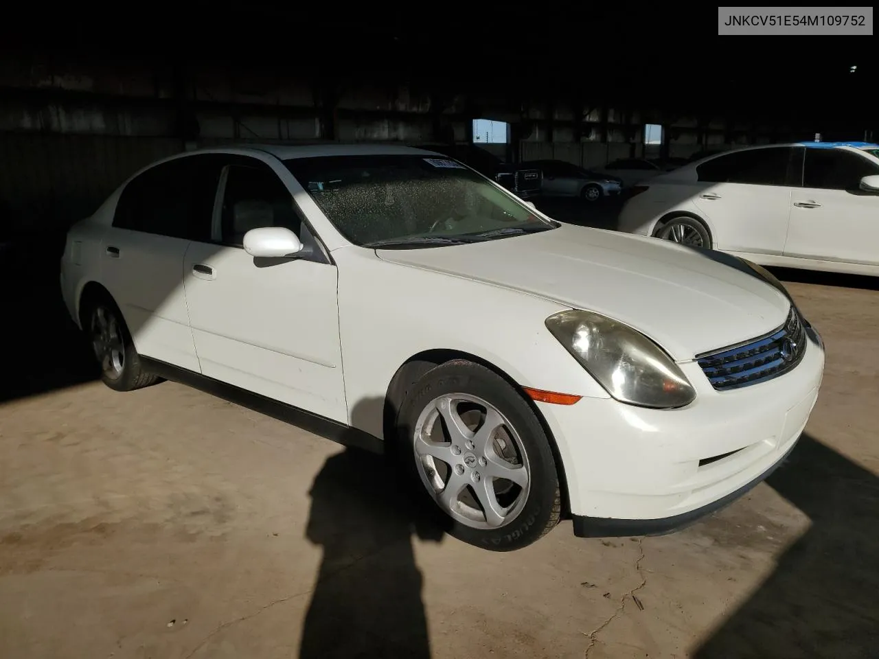 2004 Infiniti G35 VIN: JNKCV51E54M109752 Lot: 80677834