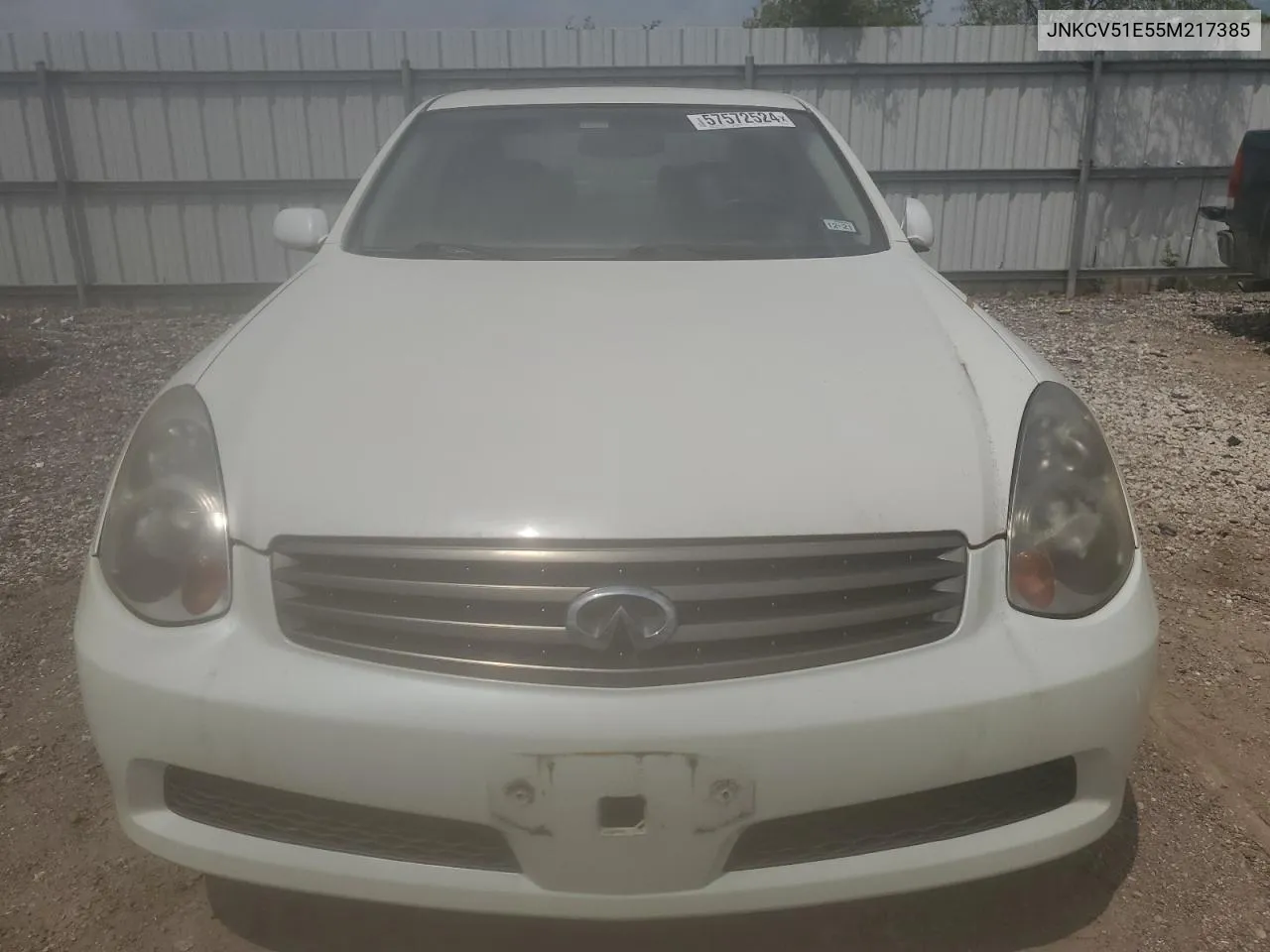 JNKCV51E55M217385 2005 Infiniti G35