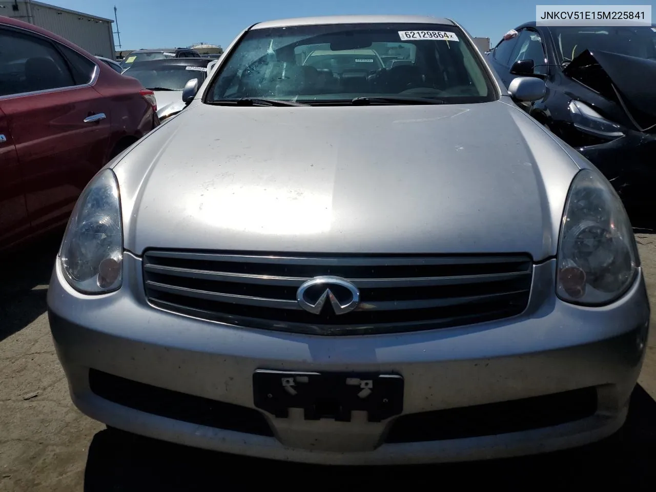 2005 Infiniti G35 VIN: JNKCV51E15M225841 Lot: 62129864